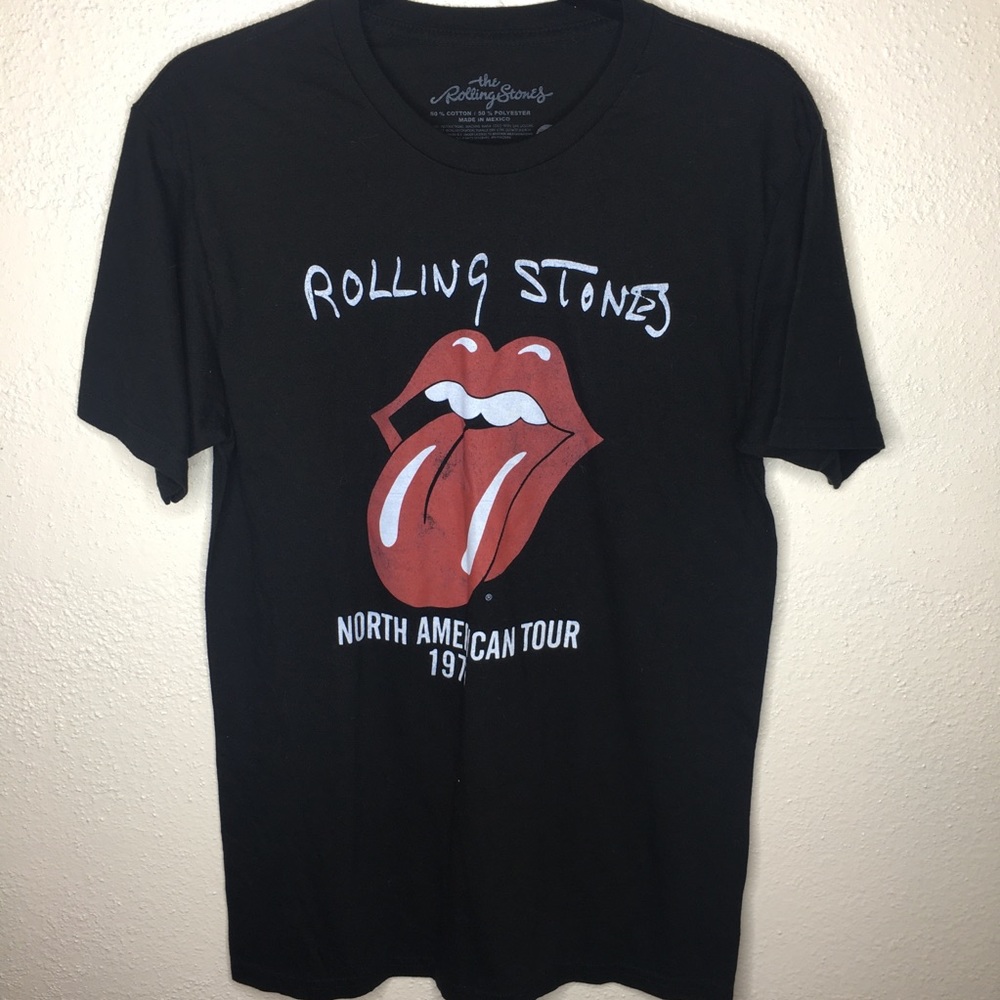 Rolling Stones North American Tour Graphic Band T-Shirt M